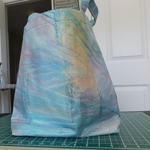 Canvas Market/Tote Bag 13" by 14"-Handcrafted